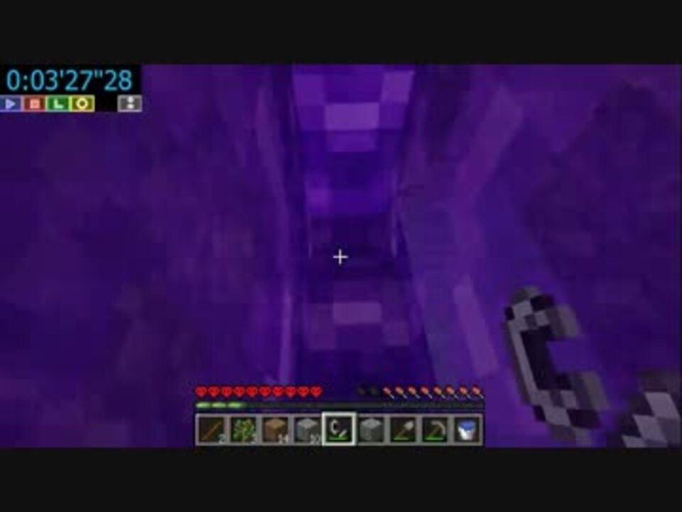 Minecraft ネザーrta プレイ動画 3分46秒72 ニコニコ動画