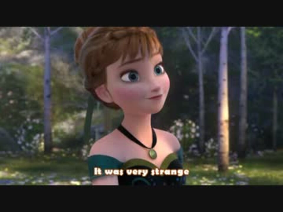 生まれてはじめて Google翻訳 英語 コメ字幕 アナと雪の女王 ニコニコ動画
