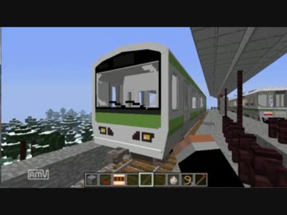 Minecraft自作mod 鉄道modアップデートその3 ニコニコ動画