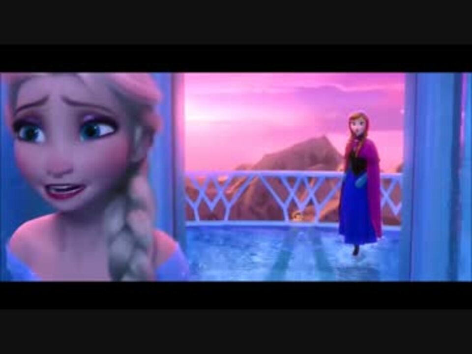 アナと雪の女王 生まれてはじめて リプライズ 英語 左 日本語 右 ニコニコ動画