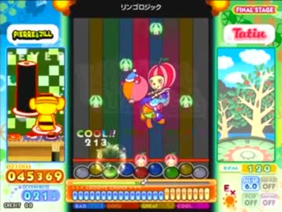 [ポップン]フォークトロニカ EX ダンス+キャラポ ニコニコ動画