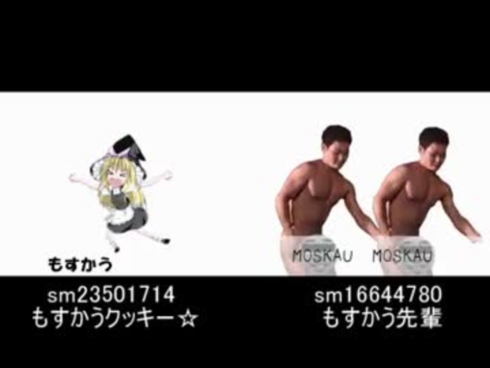 もすかうクッキー 比較にならない比較 もすかう先輩 ニコニコ動画