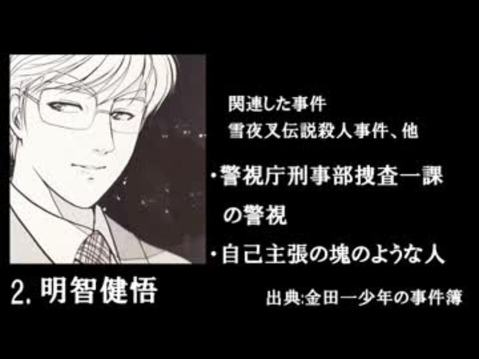 金田一少年の事件簿 探偵学園ｑ イケメン７１選 ニコニコ動画