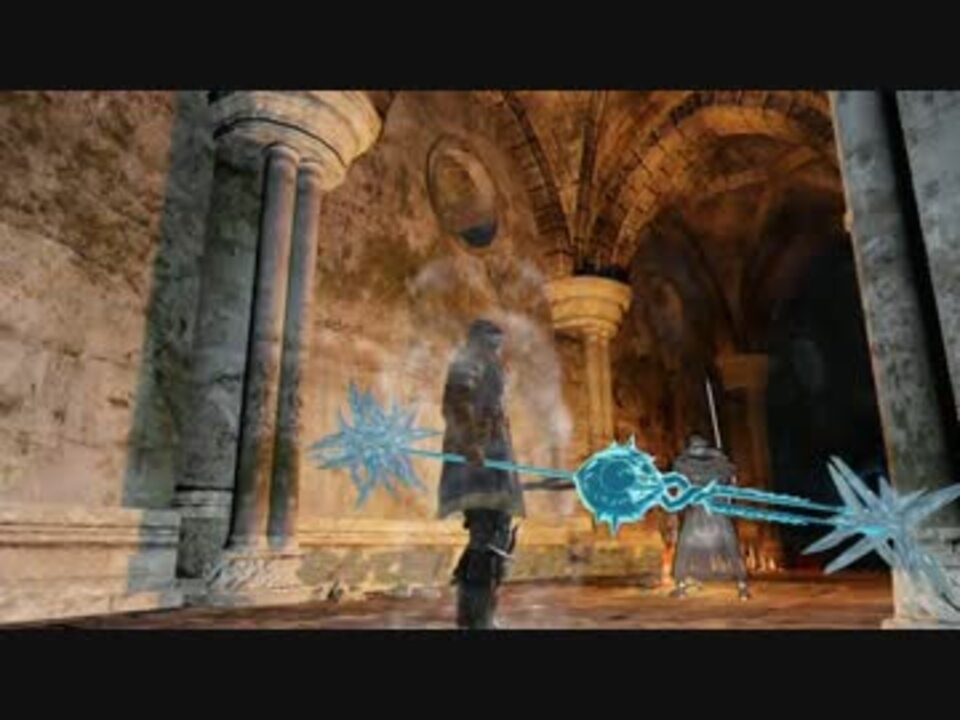 ダークソウル2 話題沸騰中の結晶魔法のガーゴイルの二又槍使ってきた ニコニコ動画