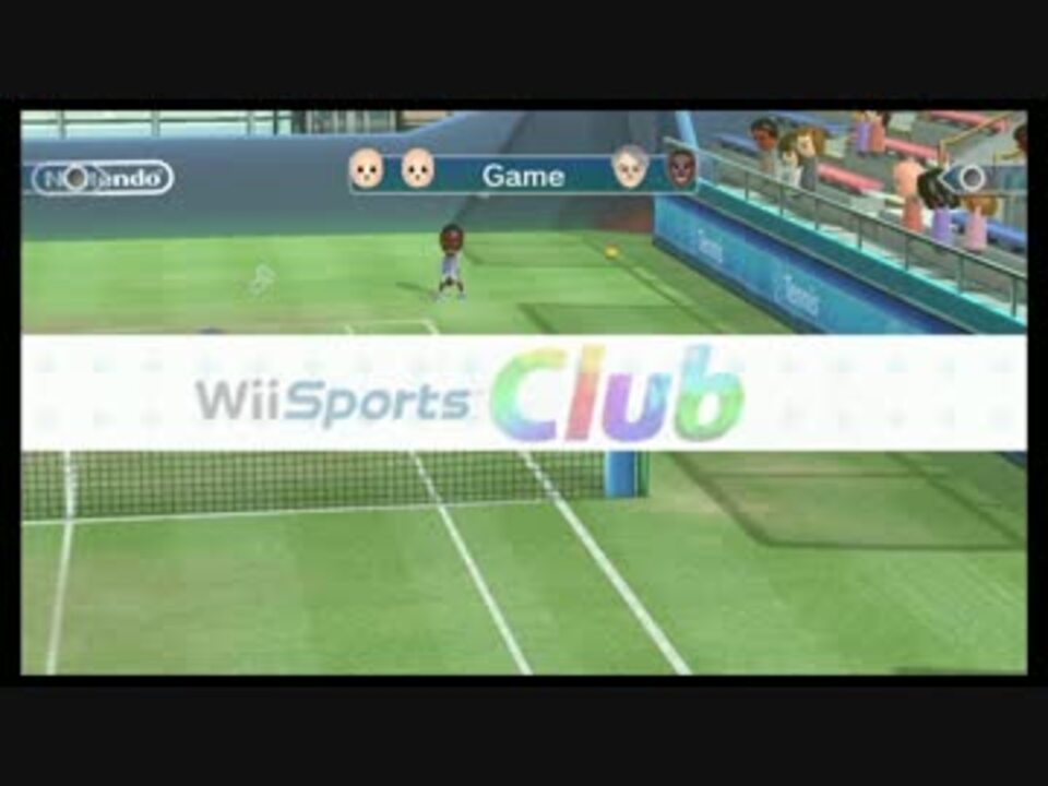 Wiiu Wiiスポーツクラブ テニス ふるぼっこにされてきたよー ニコニコ動画