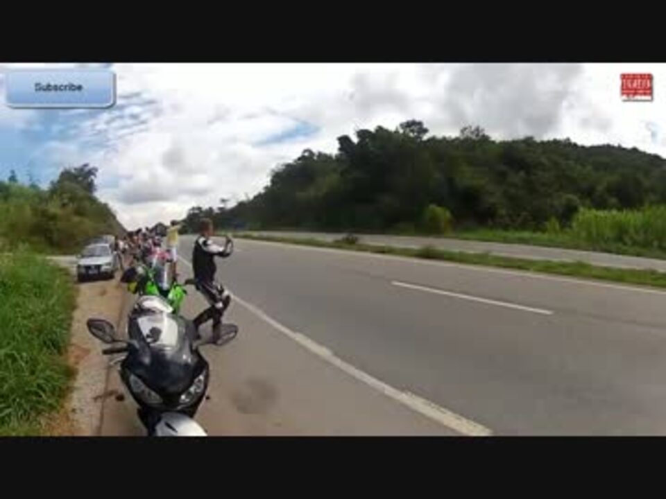 衝撃映像 バイクの交通事故集 クラッシュ ニコニコ動画