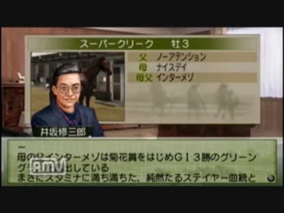 ウイポ７ 13 ウイポ初心者がg1勝利を目指して 実況 17 5r ニコニコ動画