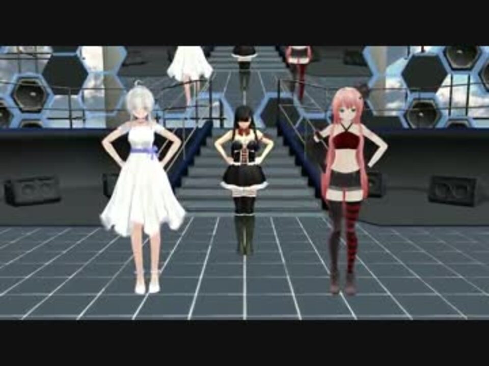 Mmd きょお 様の教えて 魔法のlyric卒業 をトレースしてみた ニコニコ動画