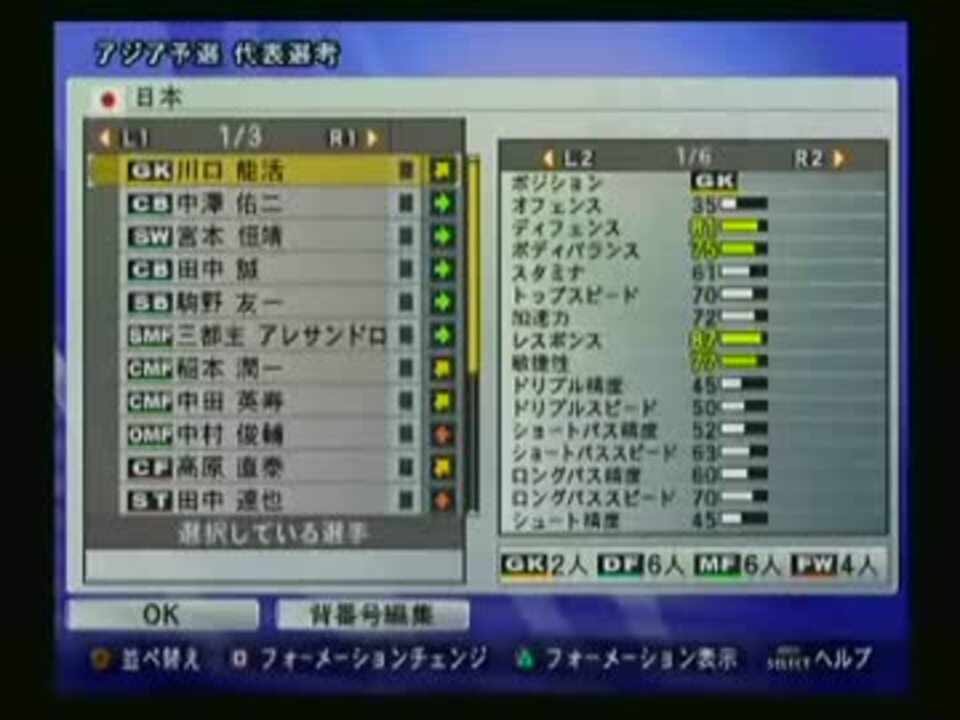 W杯開催時のウイイレ 日本代表 で世界一を目指す動画 06 Part 6 ニコニコ動画