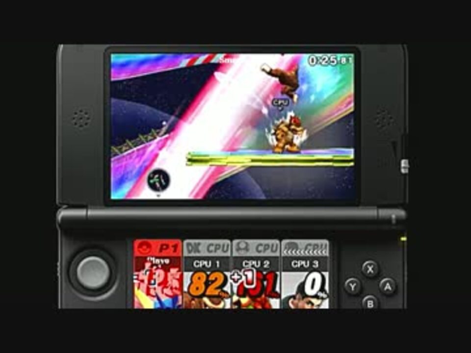 スマブラ3ds レインボーロード プレイ動画 フィールドスマッシュfb ニコニコ動画