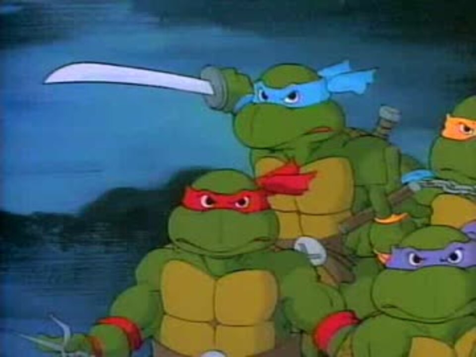 Teenage Mutant Ninja Turtles Opening Tv Series ニコニコ動画