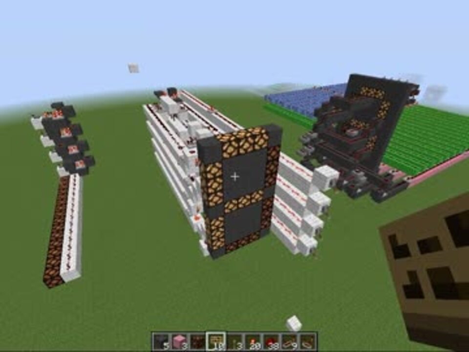 Minecraft 信号強度7セグ表示器にｄａコンバータを追加してみた ニコニコ動画