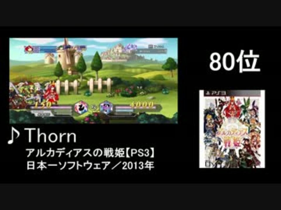 2ch 第8回みんなで決めるゲーム音楽ベスト100 本物 Part1 ニコニコ動画