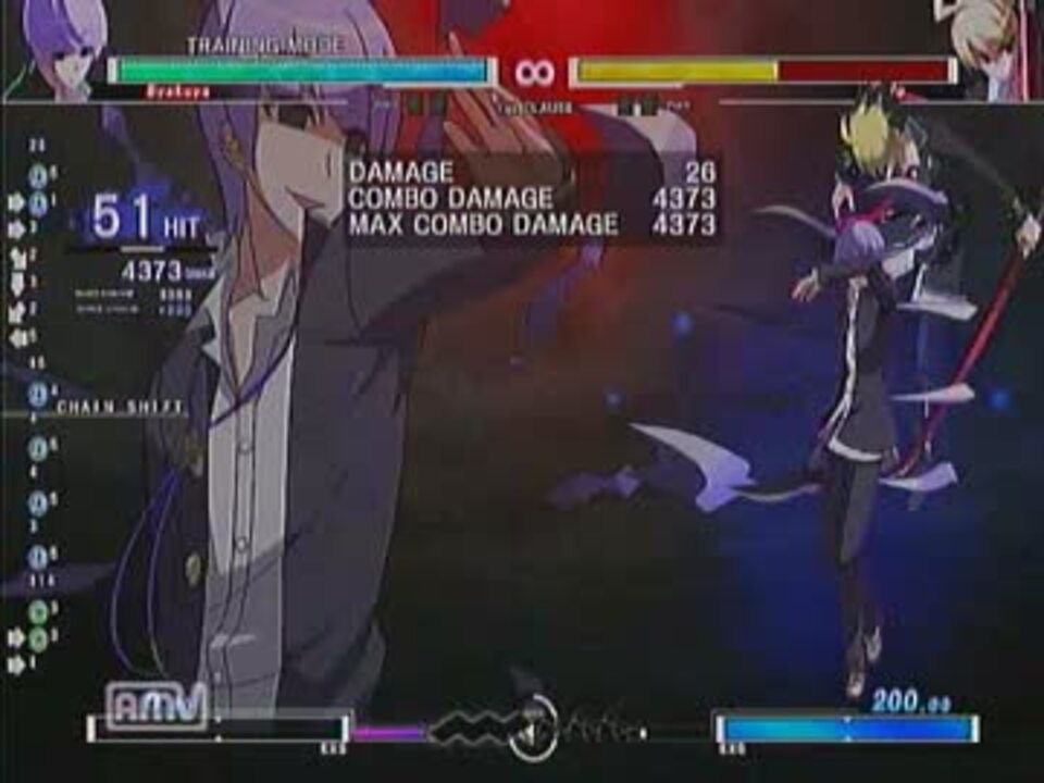 Uniel ビャクヤ 暫定コンボなど ニコニコ動画