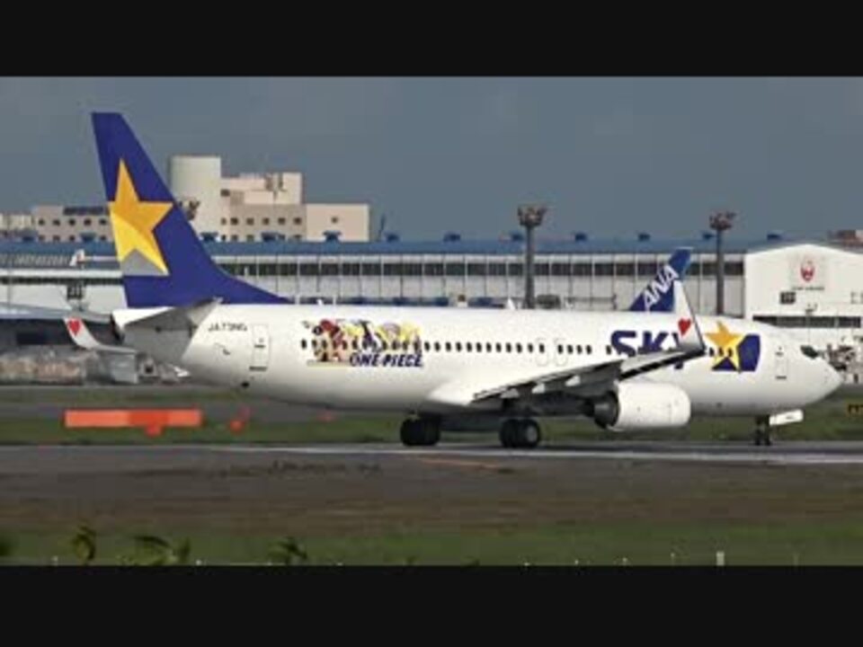 スカイマーク ボーイング737 800 ワンピースジェット ニコニコ動画