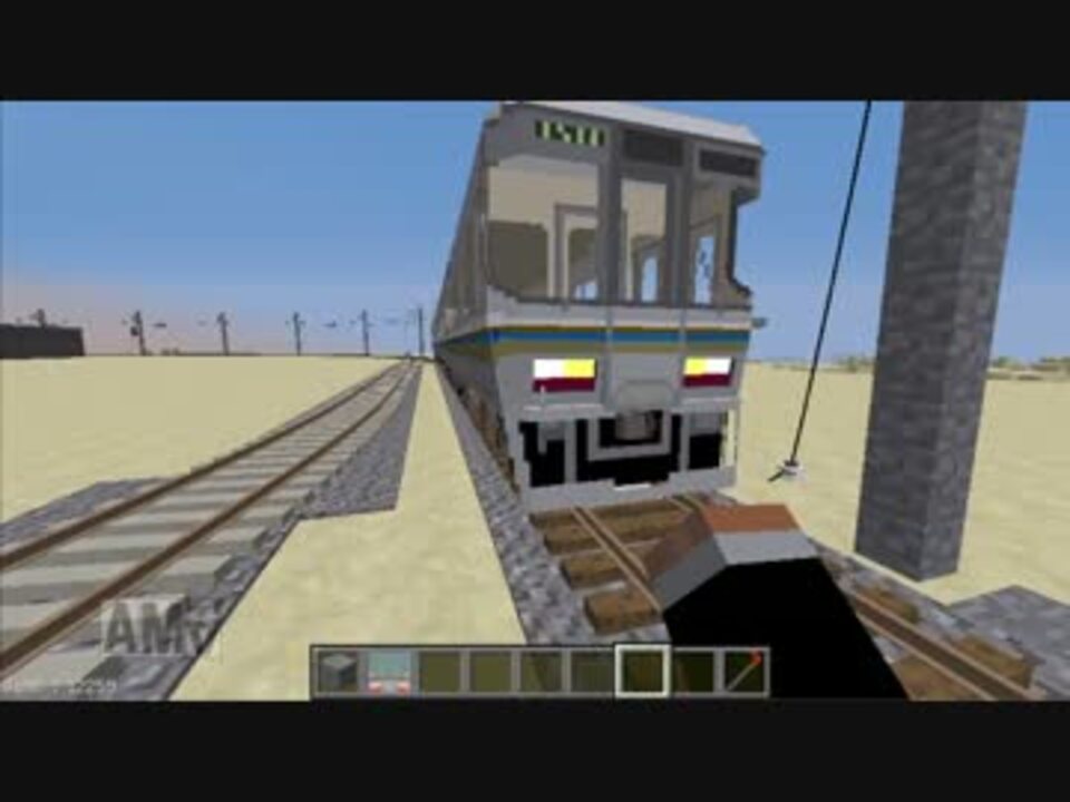 Minecraft自作mod 鉄道modアップデートその7 ニコニコ動画