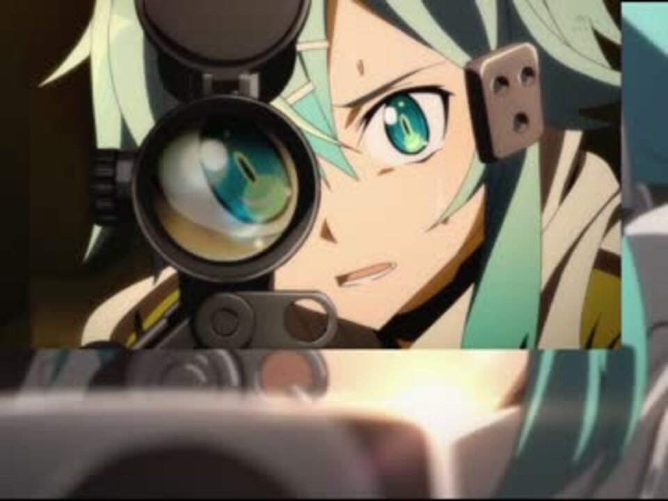 ソードアート オンライン Ii 6話 キリト Vs シノン 戦闘 ニコニコ動画