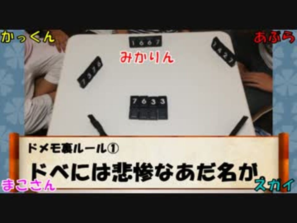 ボードゲーム実況 ドメモを実況プレイ03 ニコニコ動画