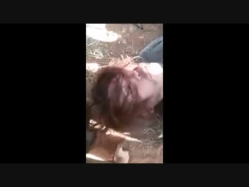 閲覧注意 シリアのイスラム人に尋問される日本人 湯川遥菜の最期 ニコニコ動画
