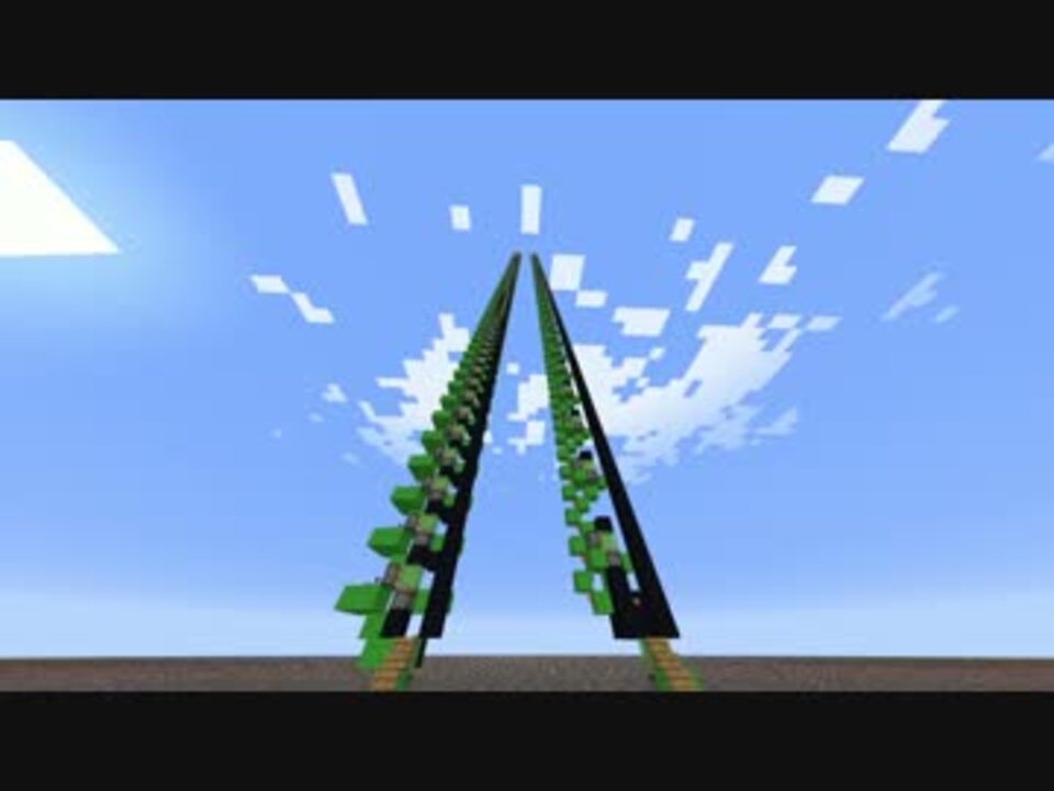 Minecraft スライムブロックエレベーター 15m S 1 8 ニコニコ動画