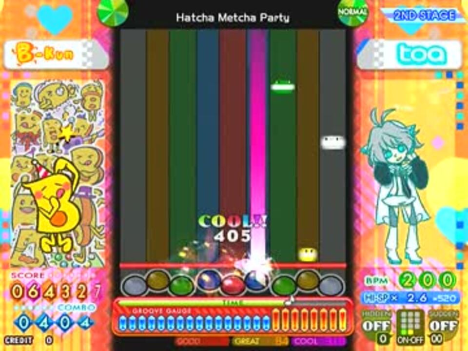 ポップン Lv30 Hatcha Metcha Party N ニコニコ動画