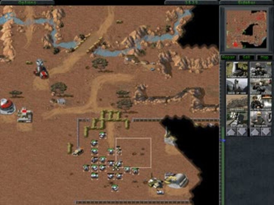 command&conquer Gold ver1.06 NOD mission 7-3 - ニコニコ動画