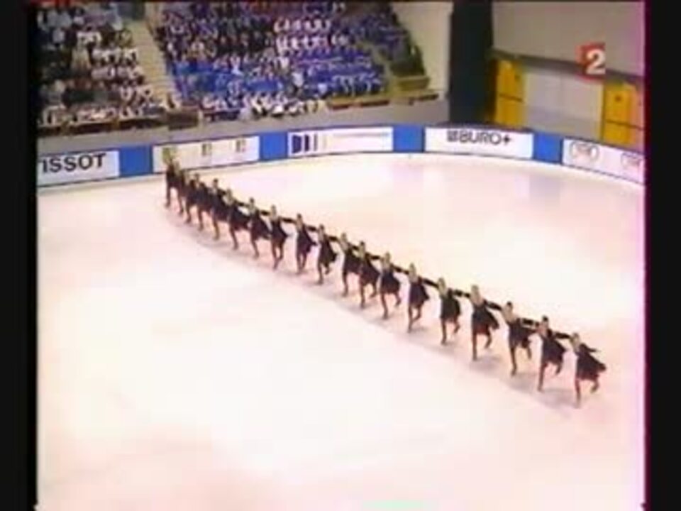 【目指せ五輪競技】2002世界シンクロナイズドスケーティング選手権 FIN1 FS ニコニコ動画