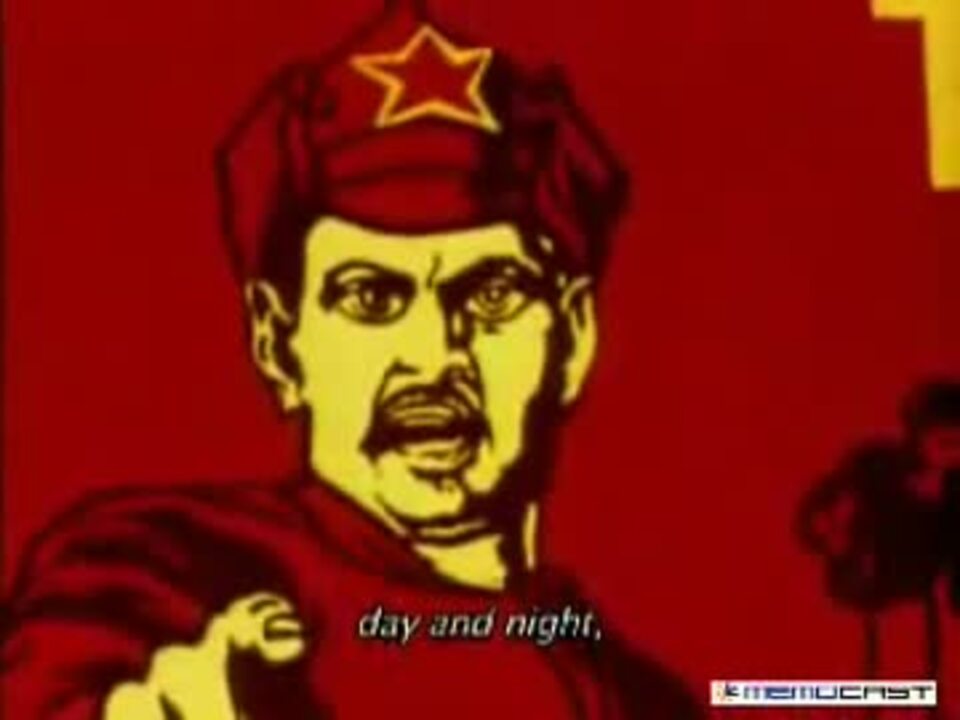 ソ連プロパガンダアニメ 軍用列車の歌 ニコニコ動画