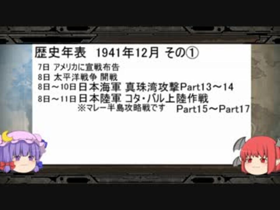 大戦略大東亜興亡史3ストーリー動画 前期編 完結済み 忍村葵さんの公開マイリスト ニコニコ