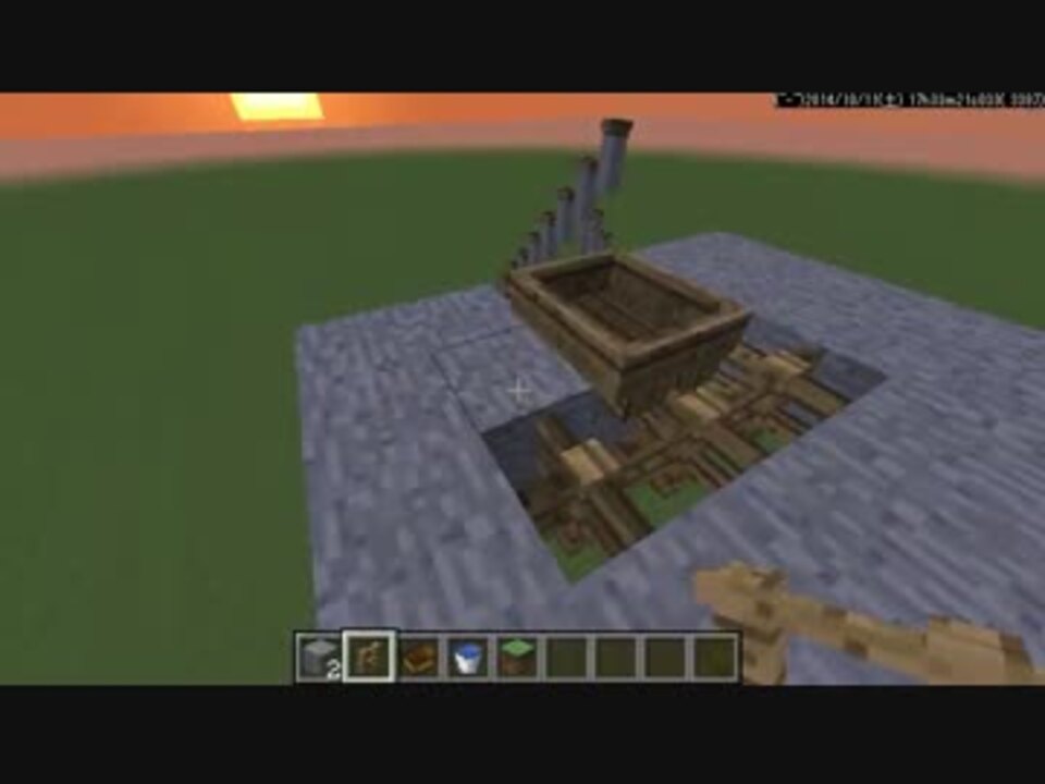 Minecraft ボートエスカレーター ニコニコ動画