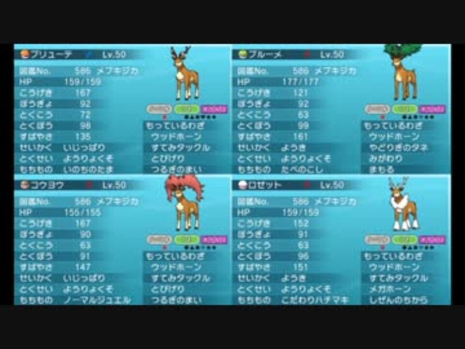 ポケモンxy 頭文字統一パ 現在 メ 縛り 第80回 実況プレイ ニコニコ動画