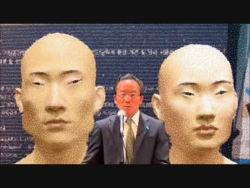 古代韓国人の発掘された顔画像 特徴 裂けた目尻 頬骨突出で ニコニコ動画