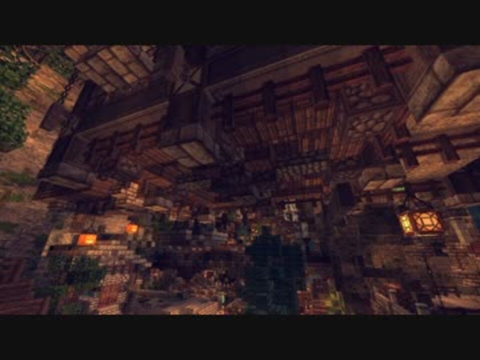 Minecraft 地下に街工場を作ってみた ニコニコ動画
