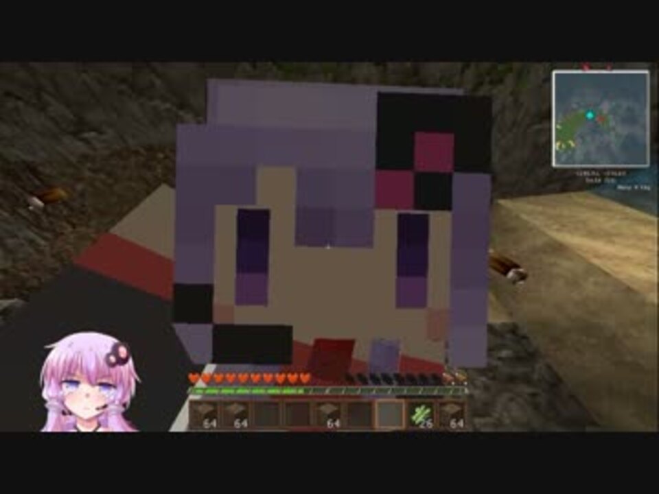 Minecraft 大きなバイオームで開拓を 結月ゆかり実況 ２回目 ニコニコ動画