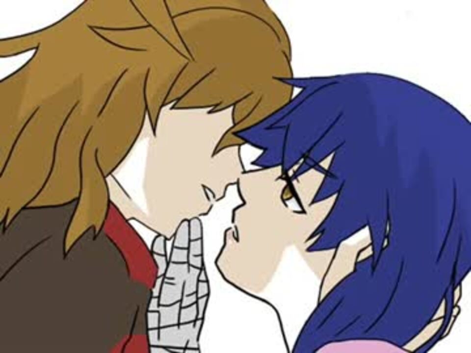 手書き 沼地と神原でキス唾 花物語 ニコニコ動画