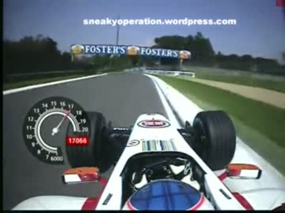F1 2004 BARホンダV10 ジェンソン オンボード - ニコニコ動画