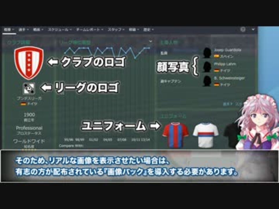 Fm15 過去fm ロゴ フェイスパック導入解説 Windows Macほぼ共通 ニコニコ動画