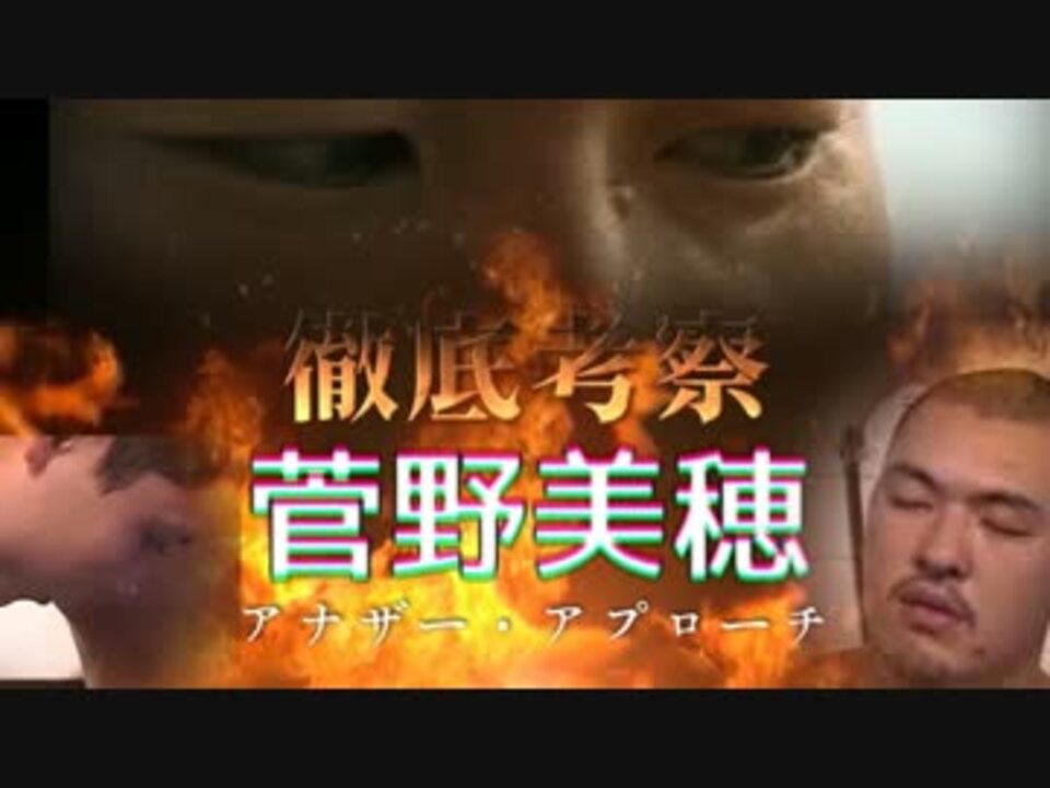 徹底考察 菅野美穂 アナザー アプローチ ニコニコ動画