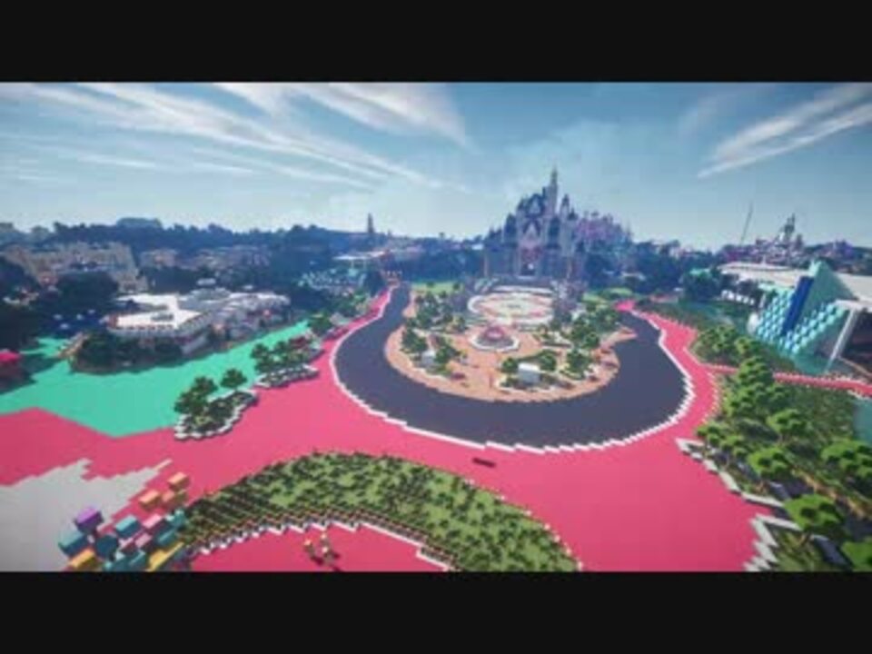 Minecraftで東京ディズニーランドを再現プロジェクト 最終部 前編 ニコニコ動画