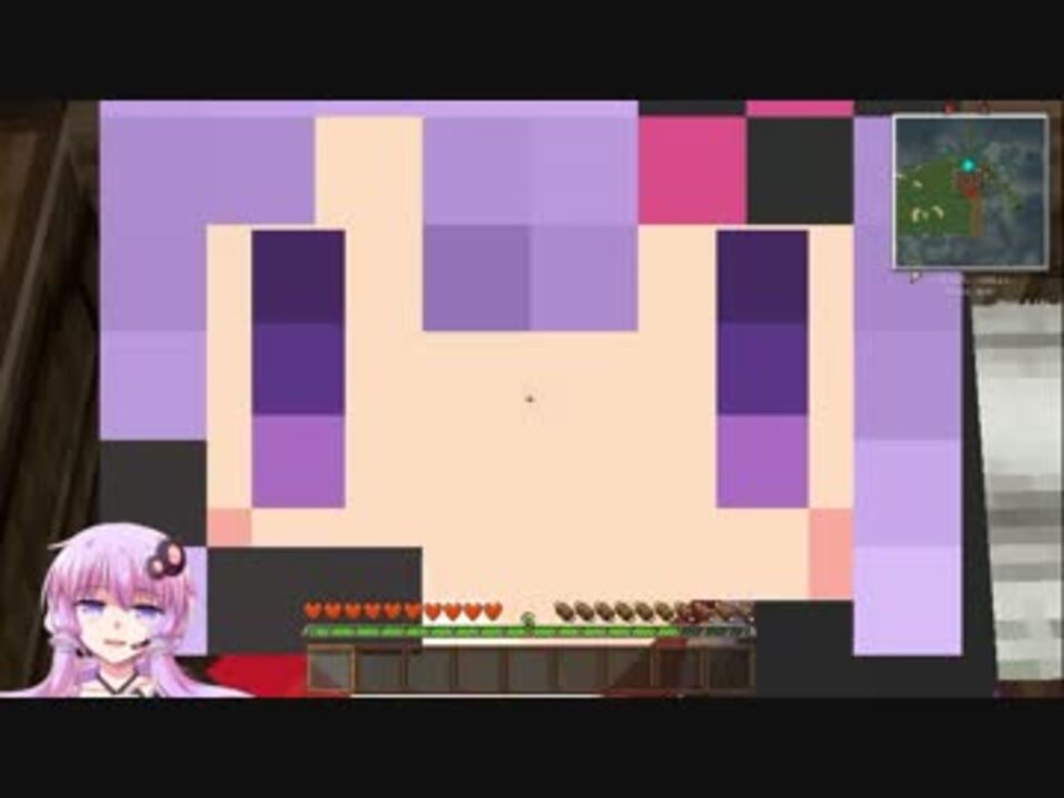 Minecraft 大きなバイオームで開拓を 結月ゆかり実況 ４回目 ニコニコ動画