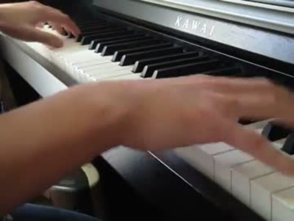ナウシカ 鳥の人弾いてみた ピアノ ニコニコ動画