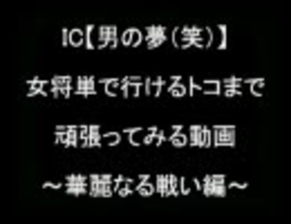 華麗なる戦い ニコニコ動画