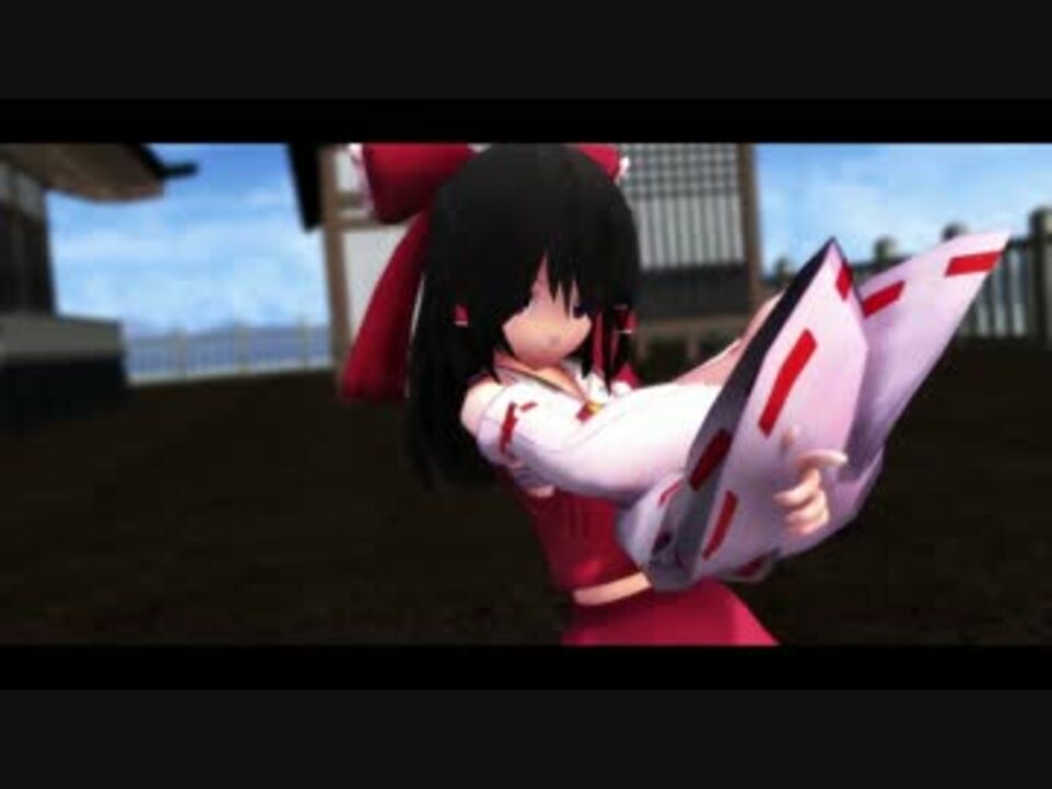 神社の掃除中に『ジャバヲッキー・ジャバヲッカ』を踊った2人 - ニコニコ動画