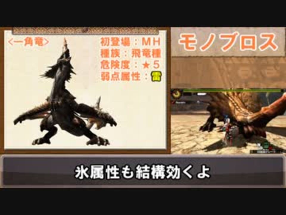 ｍｈ４g ゆっくりモンハン図鑑25 ゆっくり解説実況 ニコニコ動画