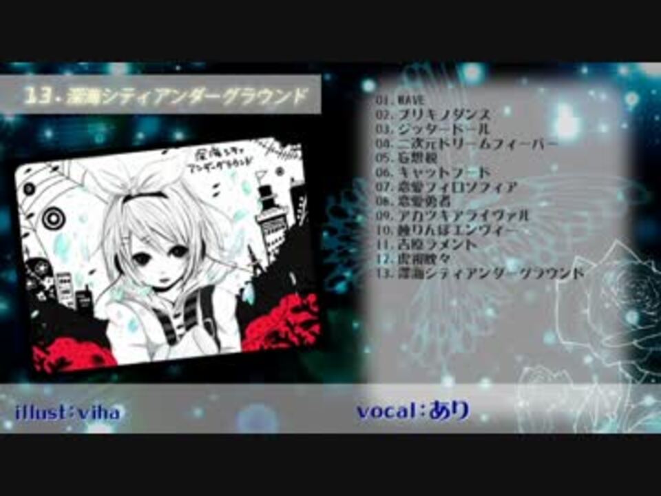 作業用bgm かっこいいボカロ曲選 女性歌い手メドレー ニコニコ動画