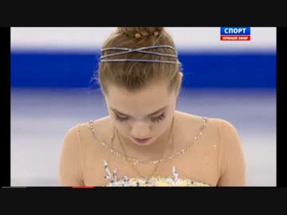 エレーナ・ラジオノワ グランプリファイナル2014 FP ニコニコ動画