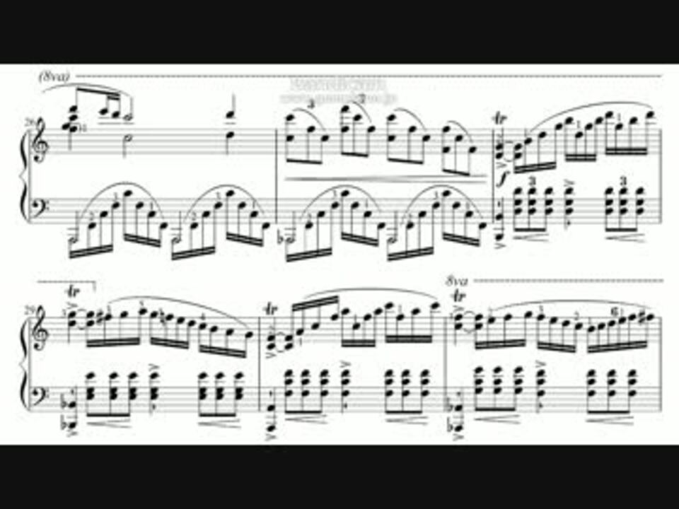 楽譜 Quatre Mains 3em16 ピアノ独奏 エヴァq ニコニコ動画