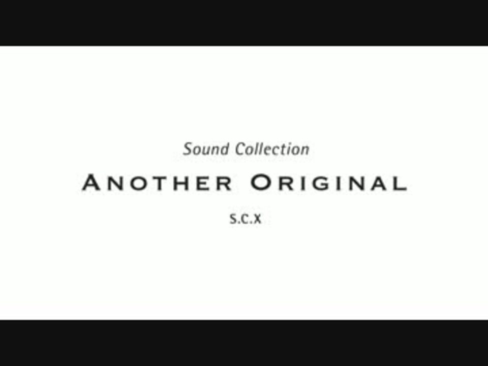 Sound Collection New Original s.c.x CD邦楽