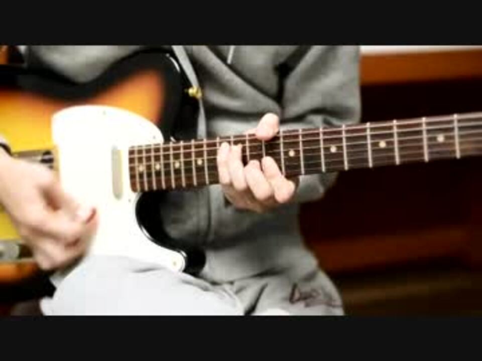 ブランキーの赤いタンバリンのギターソロを演奏してみた ニコニコ動画
