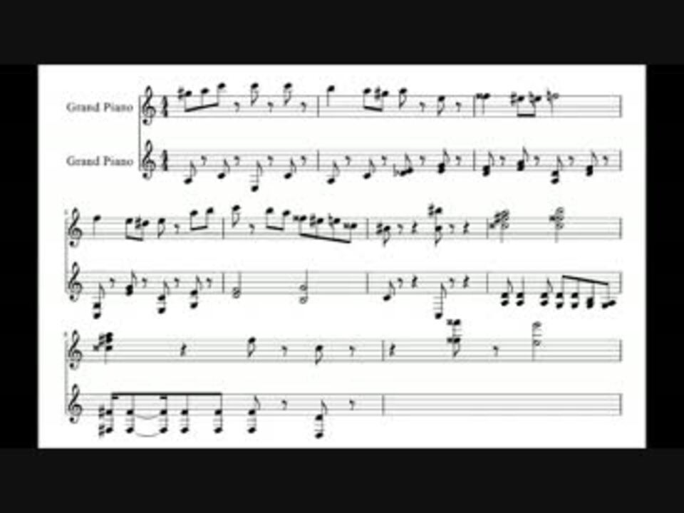 イオンお客様感謝デーの曲をピアノ楽譜にしました ニコニコ動画